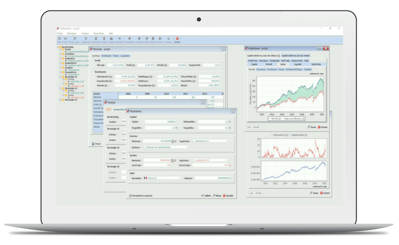 Logiciel IsoBacktest